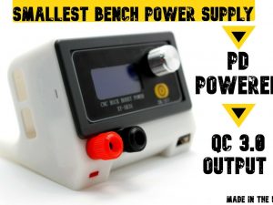 The SMALLEST Bench Power Supply