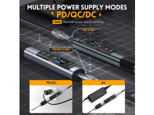 FNIRSI HS-02 Smart Soldering Iron 100W Kit
