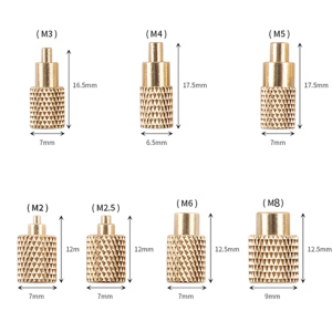 Pinecil thread insert set